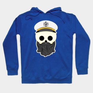 Bearded Sailor Skull Hoodie